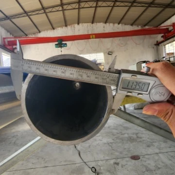 ASTM B165 Pipe Tube Sallittujen vaihteluiden toleranssi