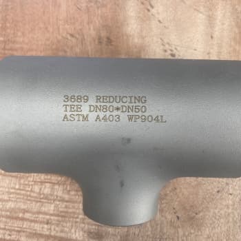 ASME B16.9 Straight T-mitat