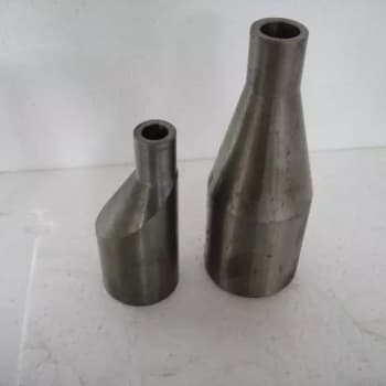 ASME B16.9 pienennysten mitat