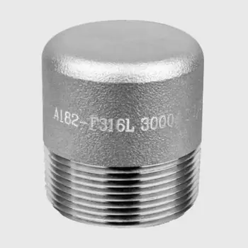 ASME B16.11 pyöreän pään tulpan koko